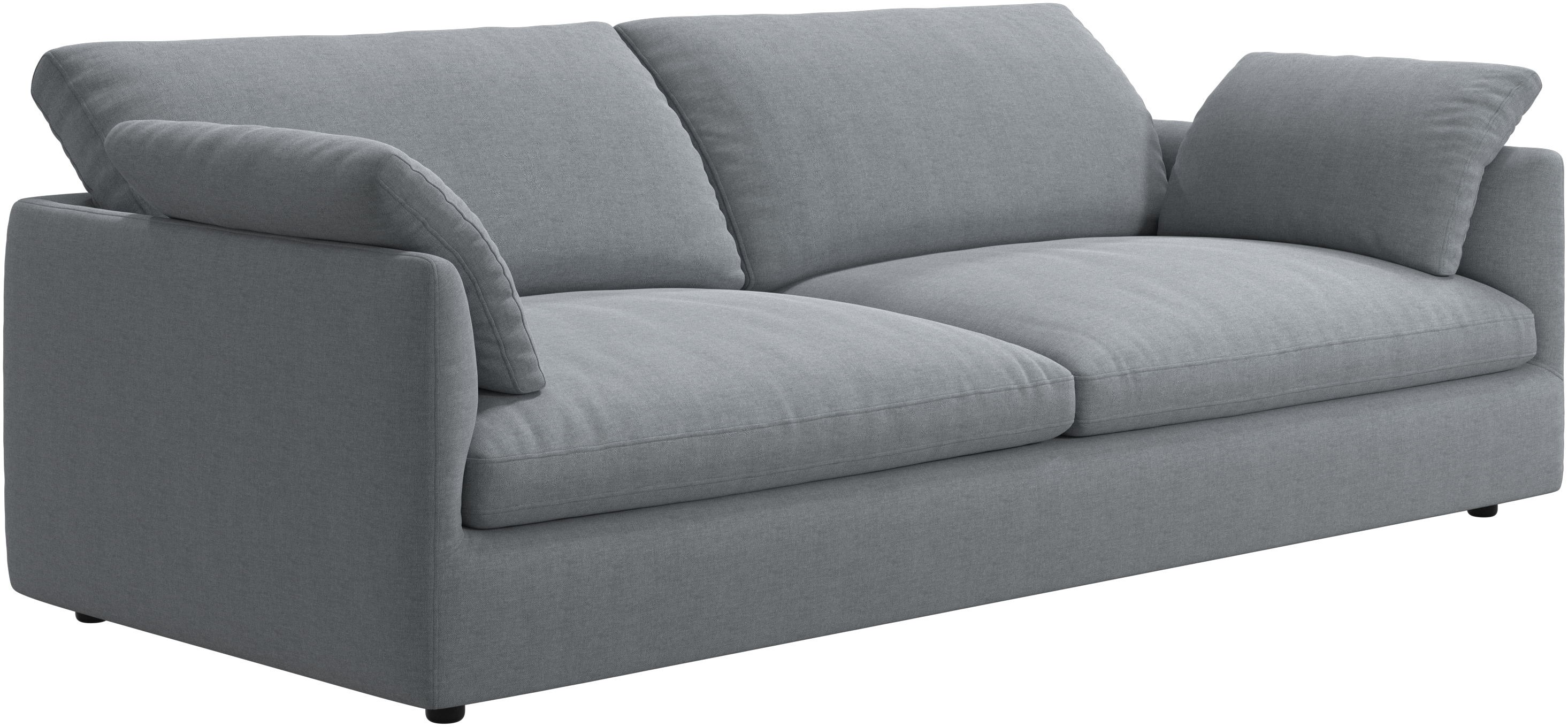 ソファ グレー 3人掛け Boconcept 輸入家具 可動式 三人掛け ソファ